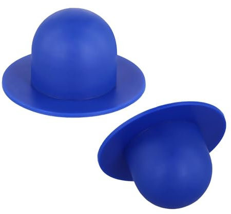 XIHIRCD 2 Pezzi Tappi di Ricambio per Piscina Fuori Terra, Tappo a Muro per Piscina Tappo per Foro Filtro Pompa Filtro Compatibile con Intex e Bestway 28270 28271 28272 28273 26700 (Blu)