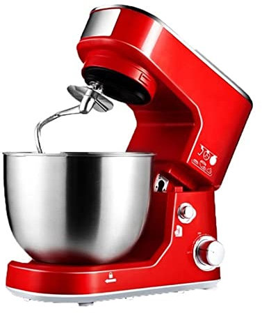 600W Food Stand Mixer with 4L Mixing Bowl Electric Cake Blender for Kitchen Baking Multiple Gear Selection