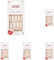 Kiss Salon Natural Nail - Go Rouge (Packung mit 5)