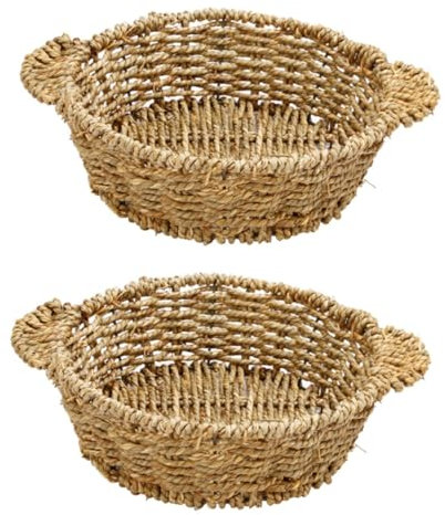 SHOWERORO 2 Piezas De Cojín para Cuencos Domésticos Fácil De Sujetar Diseño De Doble Oreja Tapete para Ollas para La Limpieza De La Mesa Cuenco Clave para Cazuela De