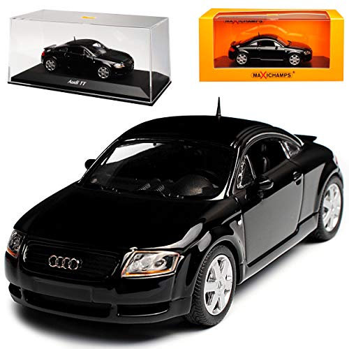 A*U*D*I TT 8N Coupe Schwarz 1. Generation 1998-2006 1/43 Minichamps Maxichamps Modell Auto