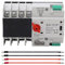 Dual Power Commutateur de transfert automatique, 4P 125 A ATS PC, courant de secours, rail DIN 230 V, courant de secours, commutateur de charge pour courant municipal, générateur