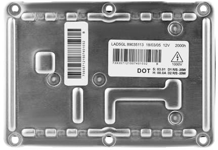 GEAREVER Xenon Scheinwerfer Vorschaltgerät HID Steuergerät Kompatibel mit A4 E81 E87 C4 Seat Opel P-assat B6 3D0907391B 8E0907391A