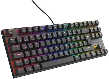 Genesis Gaming Tastatur Thor 303 TKL Brown kabelgeb. (DE)