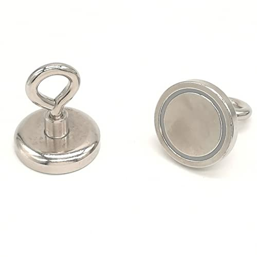 JINGYAN Hooks Strong Neodymium Magnet Salvage Magnet Pot Permanent Deep Sea Fishing Magnets Hook Powerful Searcher Dia
