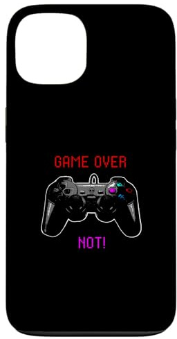 Controlador de Juegos Vintage Game Over, Joystick, Videojugador, 8 bits Carcasa para iPhone 13