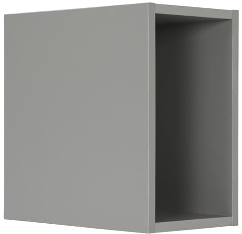Charles Jacobs Vinyl Record LP Storage Box Unit - Grey - Small