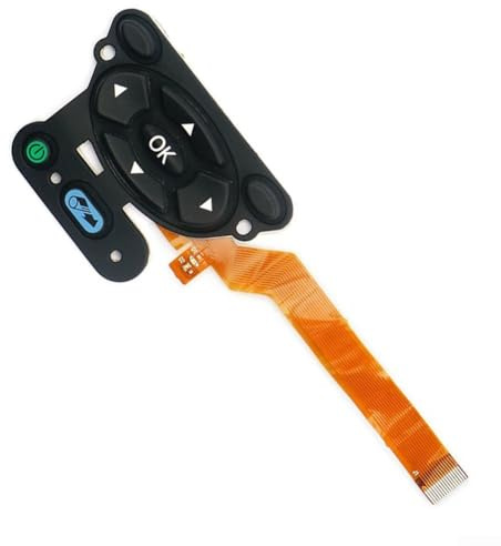Tastiera a 9 tasti con interruttore Myler P1025318 per stampante mobile Zebra QLN220 QLN320, tastiera di ricambio ABS per POS Retail Services