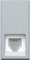 Legrand HC4258/11N TELEFONDOSE RJ11 K10 ALU