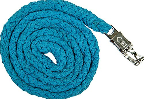 HKM Stars Softice Lead rope with panic hook Petrol 180 cm