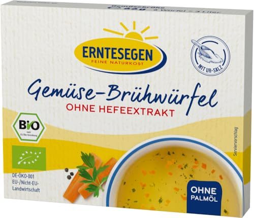 Bio Gemüse-Brühwürfel hefefrei 2 x 66 g