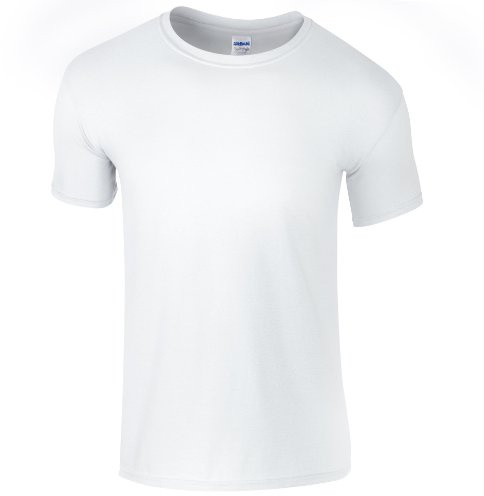 Gildan Children's Soft Style T-Shirt (M) White - Eurostyle Fit