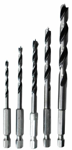 Connex COX978305 Spiralbohrersatz Holz, 3-8 mm, 1/4 Zoll