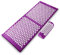 ProsourceFit Acupressure Mat and Pillow Set for Back/Neck Pain Relief and Muscle Relaxation, Purple