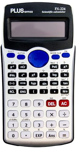 Plus Office FX-224 Wissenschaftlicher Taschenrechner
