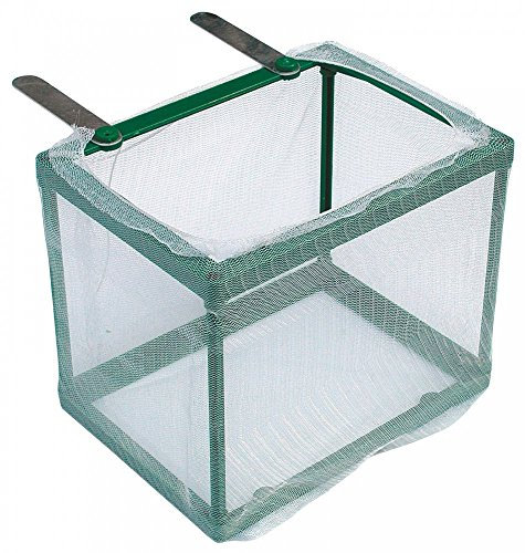 Aquaristikwelt24 Aufzuchtbecken Ablaichkasten Ablaichnetz Größe L Maße 16,5x12,5x13,5 Top Qualität