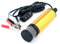 NUZAMAS Pompe de transfert de carburant submersible en acier inoxydable pour voiture, camion, caravane ou bateau Compatible essence, diesel, huile et eau 12 V DC 38 mm