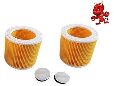 2 Patronenfilter Rundfilter Filter passend für Kärcher SE 4001 Waschsauger