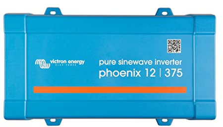 Victron Energy 375VA 12-Volt 230V AC Pure Sine Wave Inverter (UK)