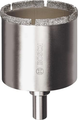 Bosch 1x Lochsäge mit Adapter für Fliesen (für Fliesen, Ø 53 mm, Professional Zubehör Bohrmaschine)