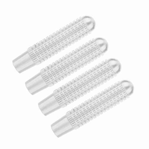 Terisass car door lock pin Door Lock 4 Pezzi Copri Perno per pomello per Serratura per Porte Adatto per A B E CLA GLA GLC Classe GLK(Argento)