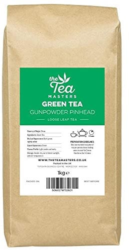 The Tea Masters Loose Leaf Tea - Green Gunpowder Pinhead (1x1kg)