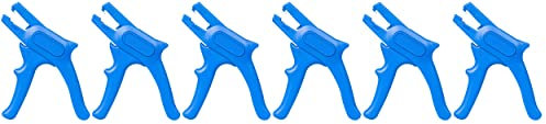 WEICON TOOLS No. 5 Classic 6er Set | automatische Abisolierzange für 0,2-6 mm² | Wire Stripper mit Seitenschneider