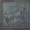Lunaway - Lastra in Ghisa per Camino Decorativa Cavalli | Dimensioni: 50 x 50 cm | Spessore 1 cm