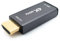 System-S Adattatore HDMI 4k HDTV tipo A maschio a USB 3.1 tipo C femmina cavo nero