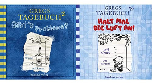 Gregs Tagebuch 2-Gibt'S Probleme? & Gregs Tagebuch 15 - Halt mal die Luft an!: . Hörspiel.