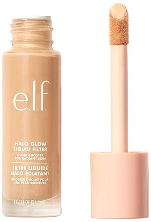 e.l.f. Halo Glow Filtre liquide illuminateur pour un teint éclatant, infusé avec de l'acide hyaluronique - 2 Fair- Light