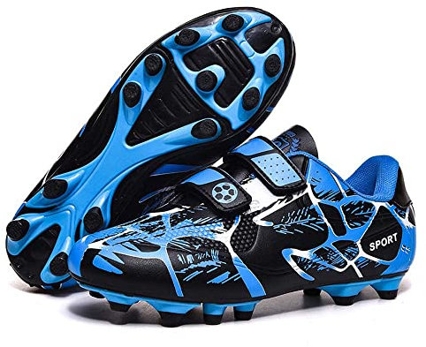 Boys Football Boots Kids Girls FG/AG Soccer Athletics Sport Shoes Training Running Teenager Indoor Outdoor Football Shoes for Unisex