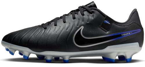 Nike Herren Legend 10 Fussballschuh, Black/Chrome-Hyper Royal, 42 EU