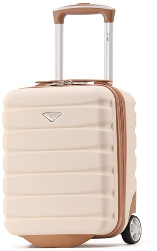 Flight Knight Leichte 2-Rad-abs-hartschalenkoffer Handgepack, Zugelassen Fur Uber 100 Fluggesellschaften, Einschließlich Easyjet & Maximale Große Fur Vueling & Wizz Air 40x30x20 cm