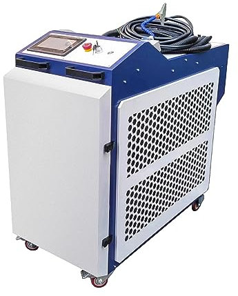 MCWlaser Láser de Mano 3000W Máquina de Limpieza Raycus Cleaning Machine Láser de Fibra Óxido Removedor con 20m de Cable para Remoción de Óxido Pintura Recubrimiento Manchas de Aceite