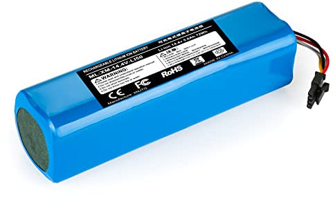 XNJTG Batería de repuesto de 14,4 V 5000 mAh para Mi Robot Vacuum Mop 1C/2 Lite/1S compatible con Xiaomi Mi Robot Vacuum Cleaner 1st