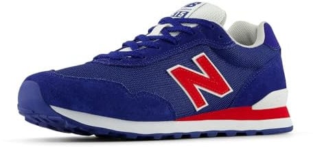 New Balance Herren 515 Sneaker, Marineblau Rot, 43 EU