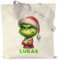 Kiddle-Design Personalisierter Anti Weihnachten Jutebeutel Geschenk Weihnachten Lustig mit Name Nikolaus Fun Geschenkidee Wichtelgeschenk für Kinder