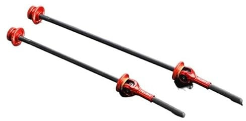 Gerrit Schnellspanner Titan Ti Spieß QR Mountainbikes Schnellspanner Hebel MTB Fahrrad Radfahren Nabe Rennrad Schnellspanner MTB Teile Schnellspanner Fahrrad (Color : MTB Red Type2)