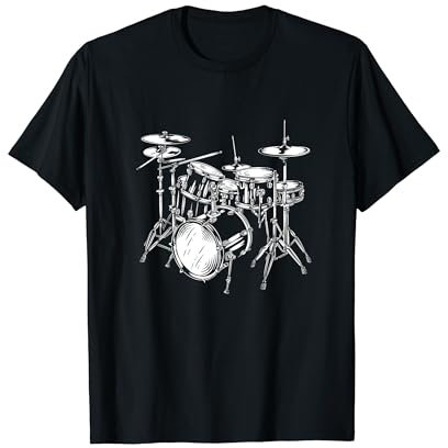Dessin de batterie Batterie électronique T-Shirt