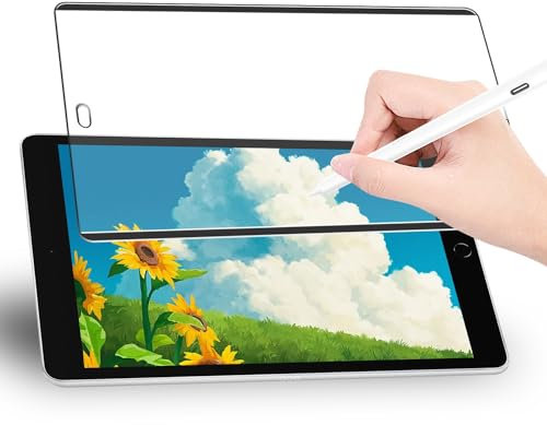 MAYtobe [1-Pack Like Paper Screen Protector for iPad 9th/8th/7th Generation (10.2 Inch), Magnetic Screen Protector, Removable and Reusable, for Drawing and Writing