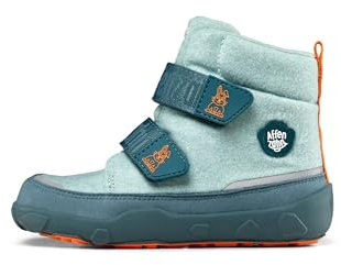 Affenzahn Winterstiefel Wolle Comfy warm gefüttert, wasserdicht aus recycelter Wolle Größe 21-32