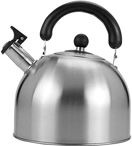 Teiera con Fischio Bollitore a Induzione Teiera in Vetro per Fornello per Piani Cottura YOUKANG26(6L)