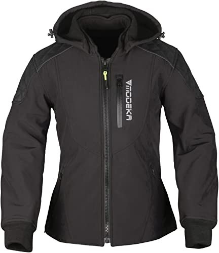 Modeka Motorradjacke Clarke Lady Softshell schwarz, 50
