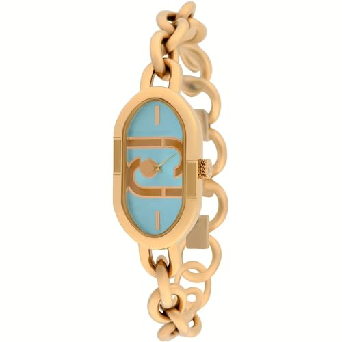 Liu Jo Identity Glare TLJ2370 Damen-Armbanduhr aus laminiertem Stahl mit Armband, roségold, Modern