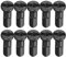 Zeiwohndc 10pcs Bike Speichen Brustwarzenkappen Kopfende Spitze Hochfestige Fahrräder Speichen Kappen Rad Speichen Brustwarzen Dekoration Fahrrad Teil