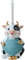 HiyyFloy Toilettenbürste, Badezimmer, Neuheit, Toilettenbürstenhalter, Cartoon-Frosch, Kuh, AFFE, Harz, Toilettenwäscher-Set, Kreatives Toilettenbürsten-reinigungswerkzeug