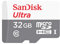 SanDisk Ultra 32 GB microSDHC Class 10 Memory Card up to 48 Mb/s - White/Grey