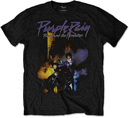T-Shirt # Xxxl Unisex Black # Purple Rain