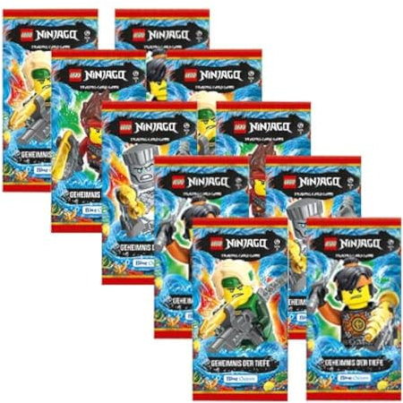 Blue Ocean Entertainment Lego Ninjago Serie 7 Trading Cards Geheimnisse der Tiefe - (10x Booster)